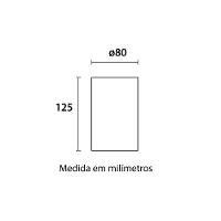 Spot De Sobrepor Recuado Blumenau Clean Para Lâmpada Mr16 Gu10 Redondo Bivolt - 3