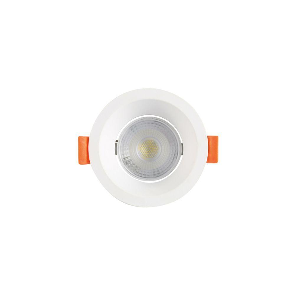 Spot De Led Recuado Blumenau Slim 6w Redondo Branco Bivolt 6500k Luz Branca - 2