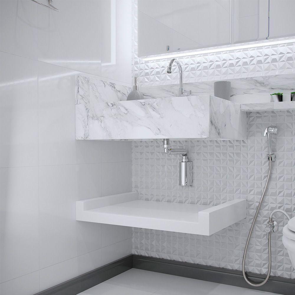 Sifão Sanfonado Blukit De Parede Com Copo 44cm Cromado Universal - 4