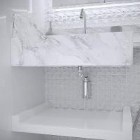 Sifão Sanfonado Blukit De Parede Com Copo 44cm Cromado Universal - 5