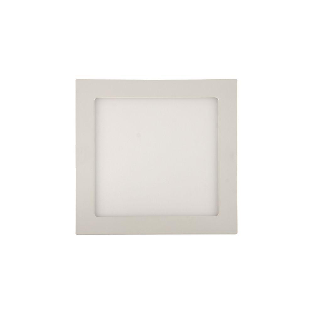 Painel De Led Blumenau Slim Quadrado De Embutir 12w Bivolt 6500k Luz Branca - 1