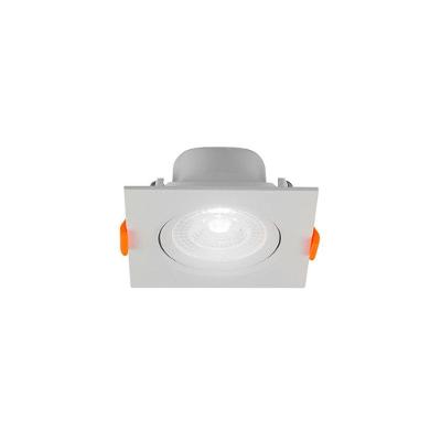 Spot De Led Blumenau Slim Quadrado 8w Bivolt 6500k Luz Branca