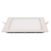 Painel De Led Blumenau Slim Quadrado De Embutir 12w Bivolt 3000k Luz Amarela - 3