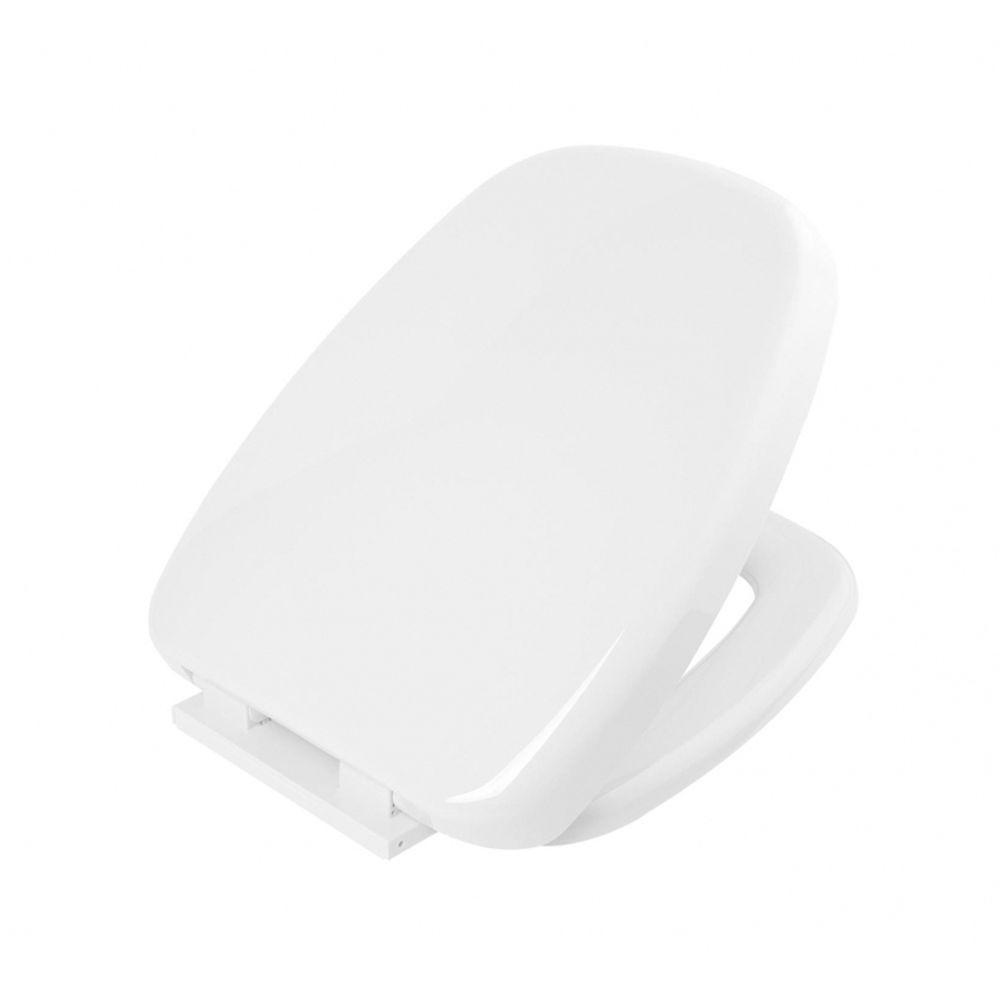 Assento Sanitário Plástico Censi Monte Carlo 7640 Soft Close Branco - 1