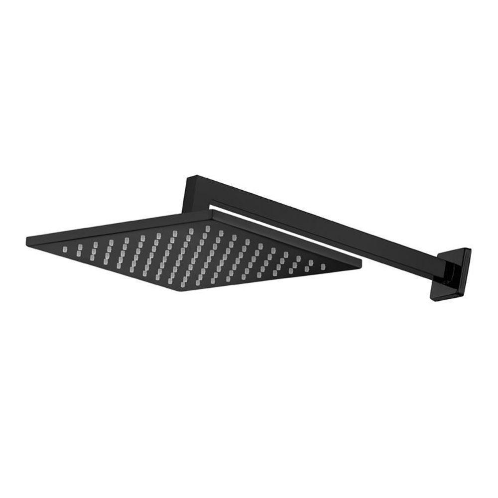 Chuveiro Lorenzetti 7034 B16 Lorenquadra De Parede Preto - 1