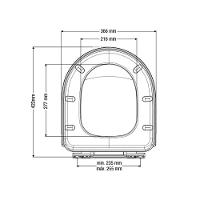 Assento Sanitário Plástico Censi Calypso 7650 Soft Close Branco - 2