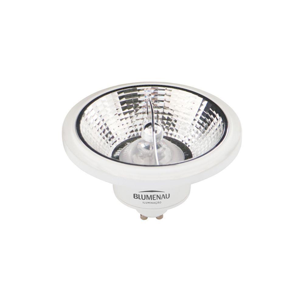 Lâmpada Led Blumenau Ar111 12w Gu10 Bivolt 2700k Luz Amarela - 1