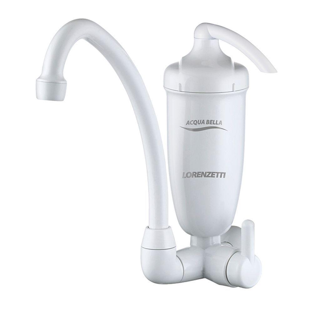 Purificador De água Lorenzetti Acqua Bella Com Torneira De Parede Branco - 1