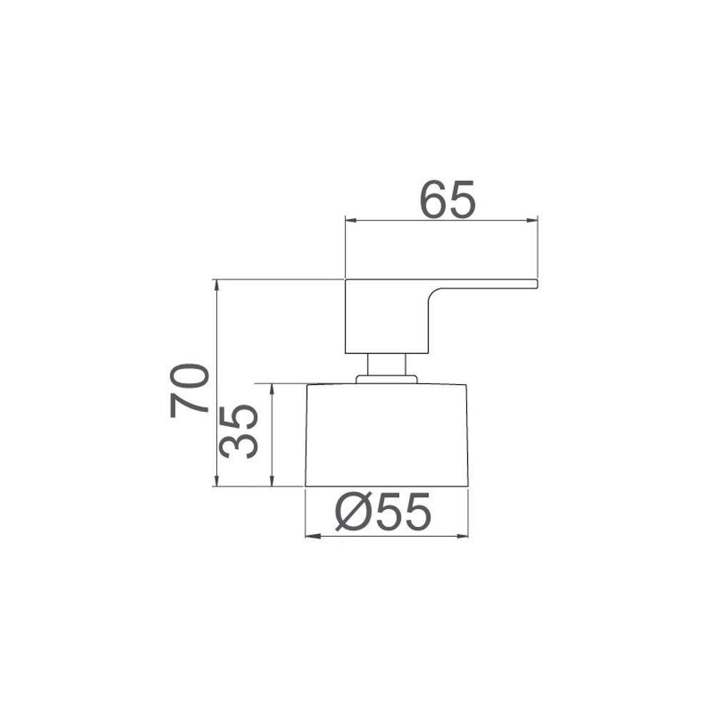 Acabamento Para Registro Lorenzetti Lorenvogue 4901 C98 Cromado - 2