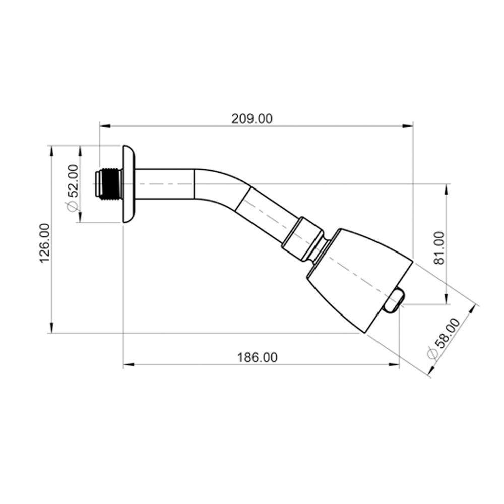 Ducha Lorenzetti Fitt 7000 F16 - 2