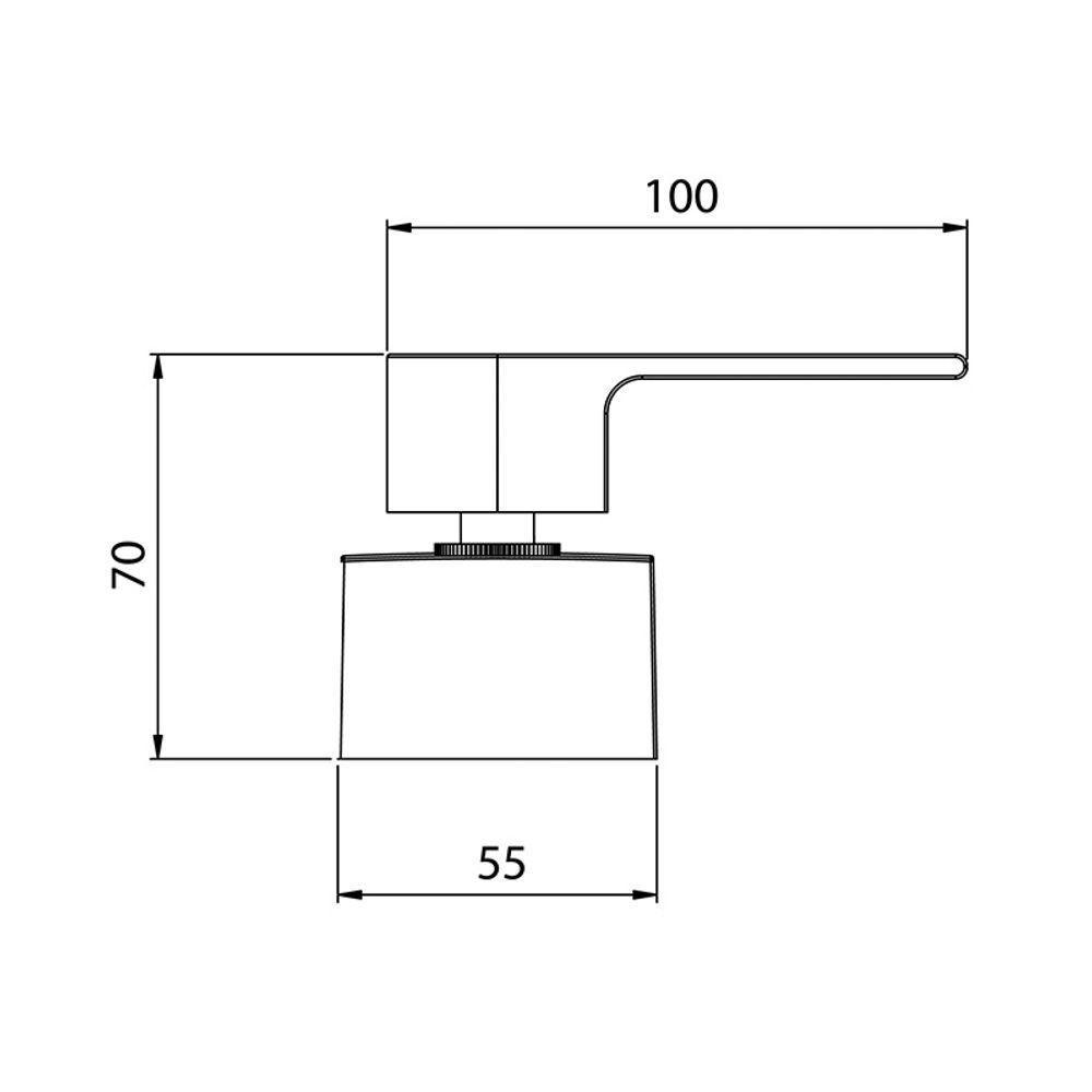 Acabamento Para Registro Lorenzetti Lorenlike 4906 C78 Cromado - 2