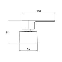 Acabamento Para Registro Lorenzetti Lorenlike 4906 C78 Cromado - 2