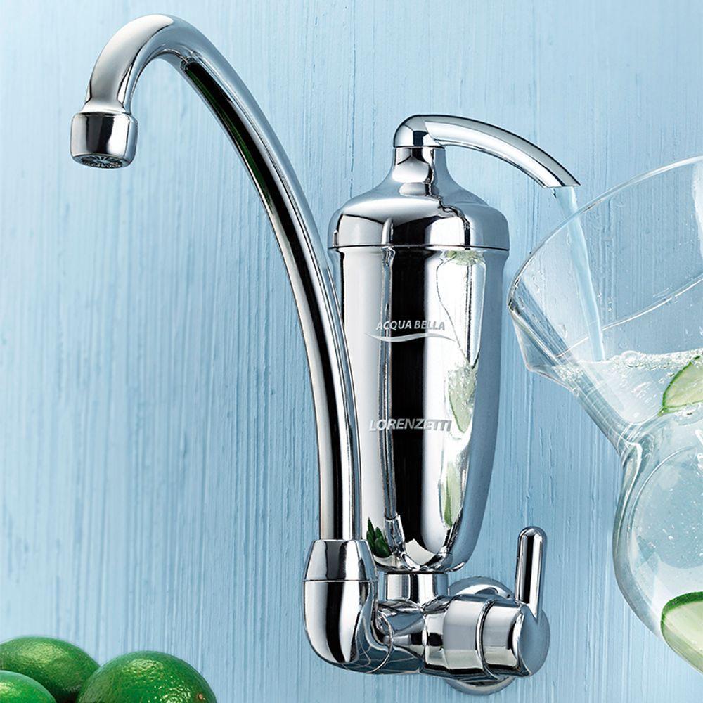 Purificador De água Lorenzetti Acqua Bella Com Torneira De Parede Cromado - 4