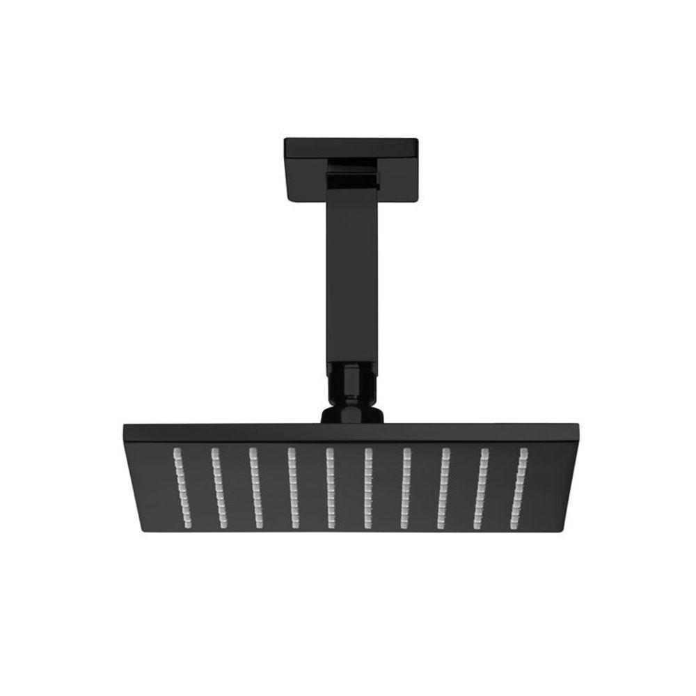 Chuveiro Lorenzetti 5014 B16 Lorenquadra De Teto Preto - 1