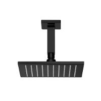 Chuveiro Lorenzetti 5014 B16 Lorenquadra De Teto Preto - 1