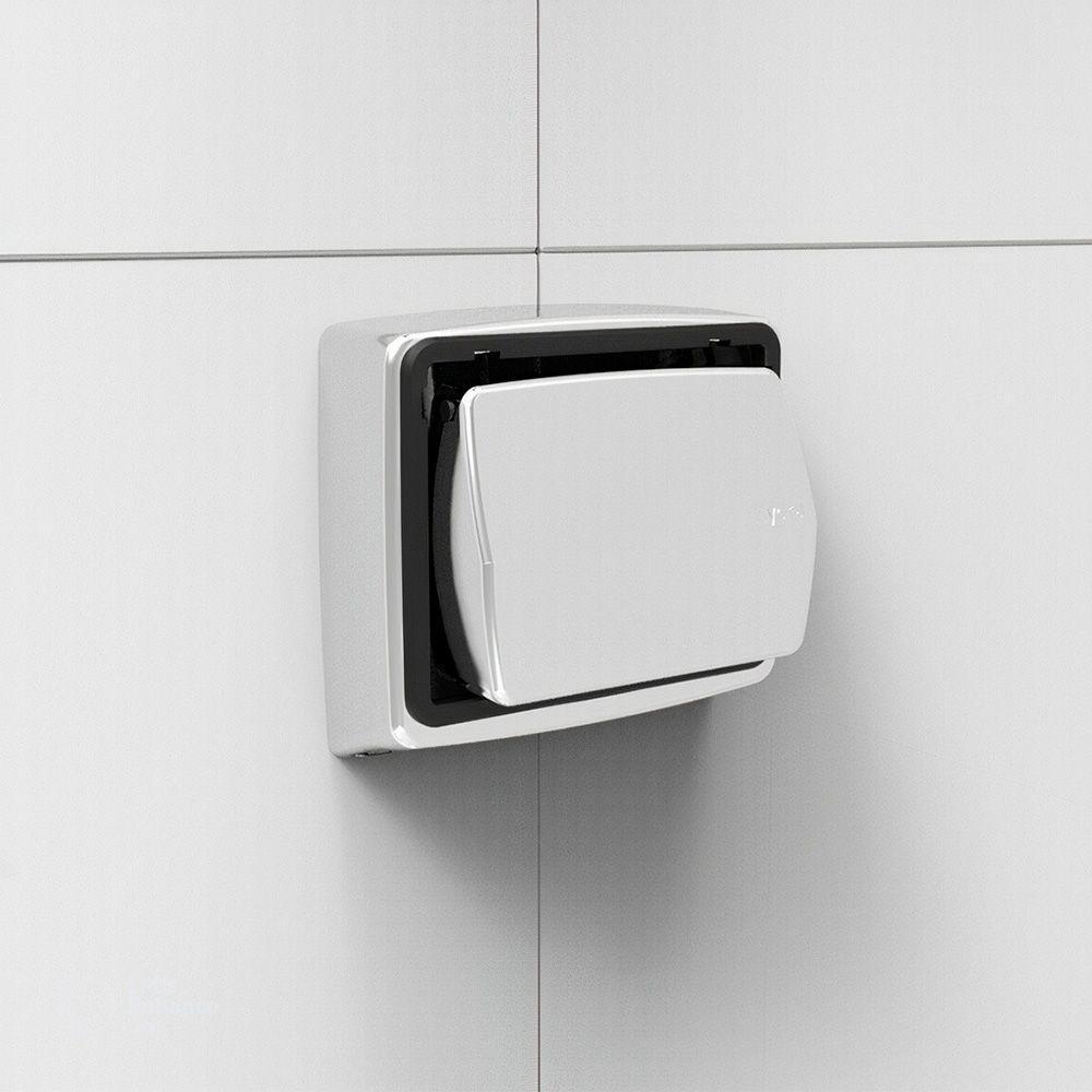 Acabamento Para Válvula De Descarga Hydra Blukit 340310 Cromado - 3