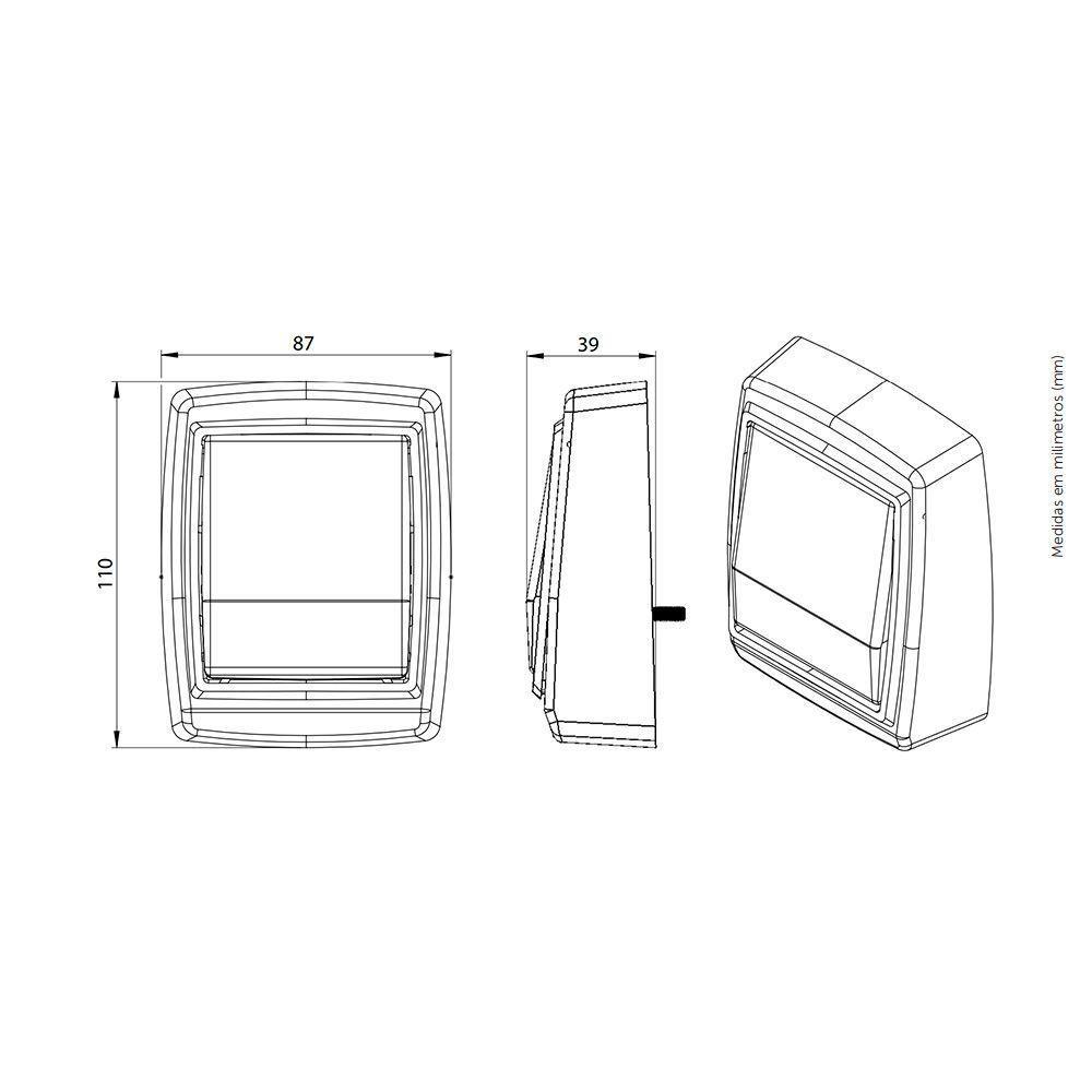 Acabamento Para Válvula De Descarga Hydra Blukit 340309 Cromado - 3