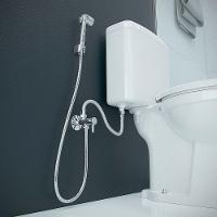 Ducha Higiênica Blukit Confort Com Registro E Derivação Cromada - 3