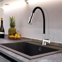 Torneira Misturador Monocomando Lorenzetti Lorenflex 2257 B27 De Bancada Preta - 2