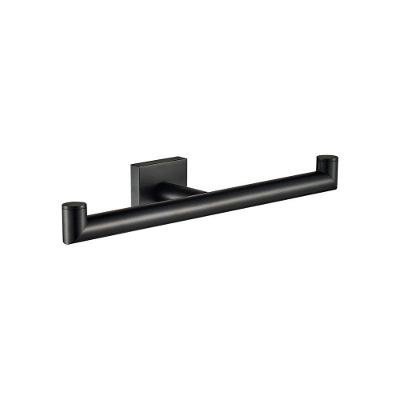 Toalheiro - Papeleira Dupla Lorenzetti Loren Loft Square 2022 B83 Preto