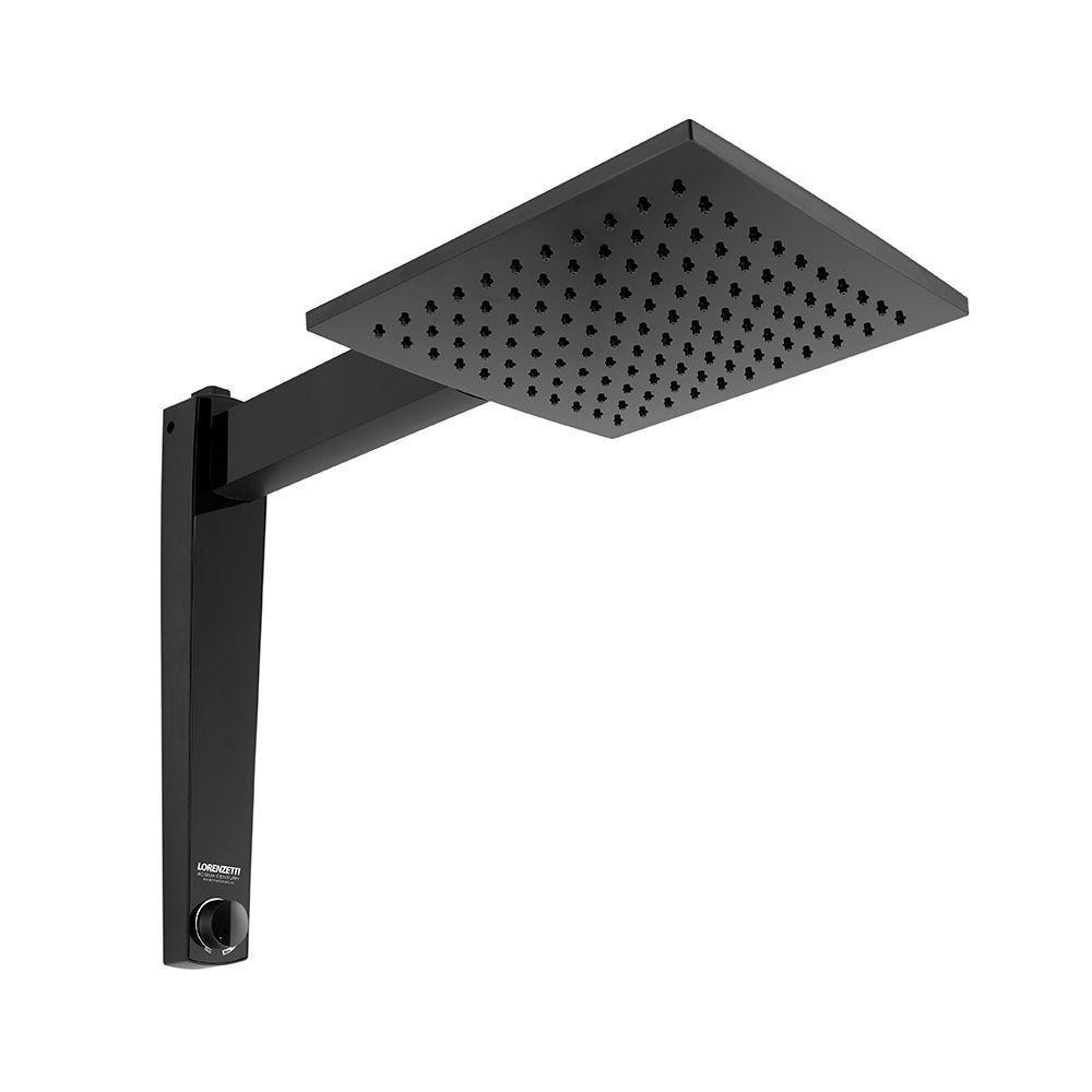 Chuveiro Lorenzetti Acqua Century Eletrônico Preto 220v - 1