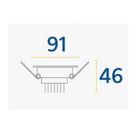 Spot De Led Blumenau Slim Redondo 6w Bivolt 6500k Luz Branca - 2