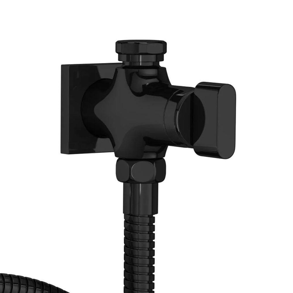 Ducha Higiênica Deca Polo 1984.bl33.act.no Com Registro E Derivação Black Noir - 3