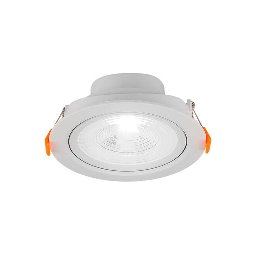 Spot De Led Blumenau Slim Redondo 6w Bivolt 4100k Luz Neutra - 1