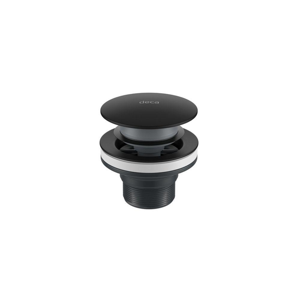 Válvula Para Lavatório Deca Click 1601.bl.cli.mt Black Matte - 1
