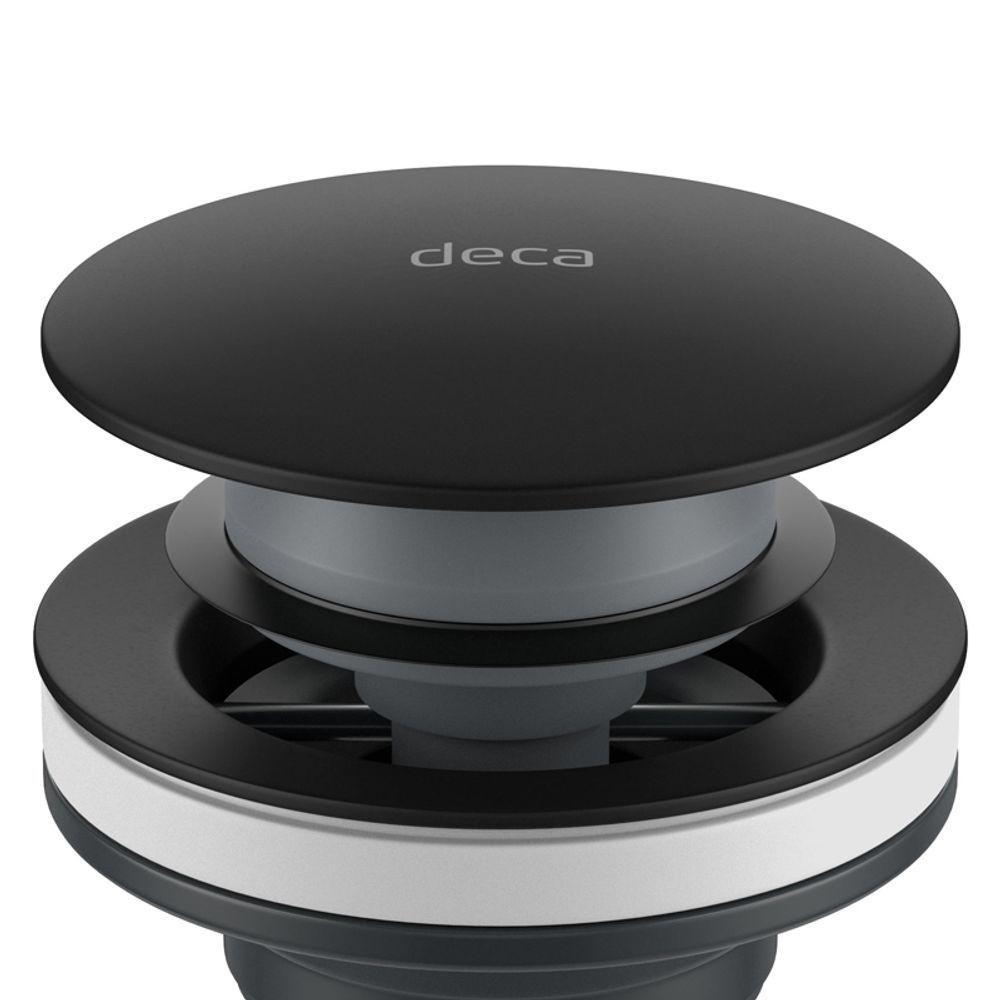 Válvula Para Lavatório Deca Click 1601.bl.cli.mt Black Matte - 3