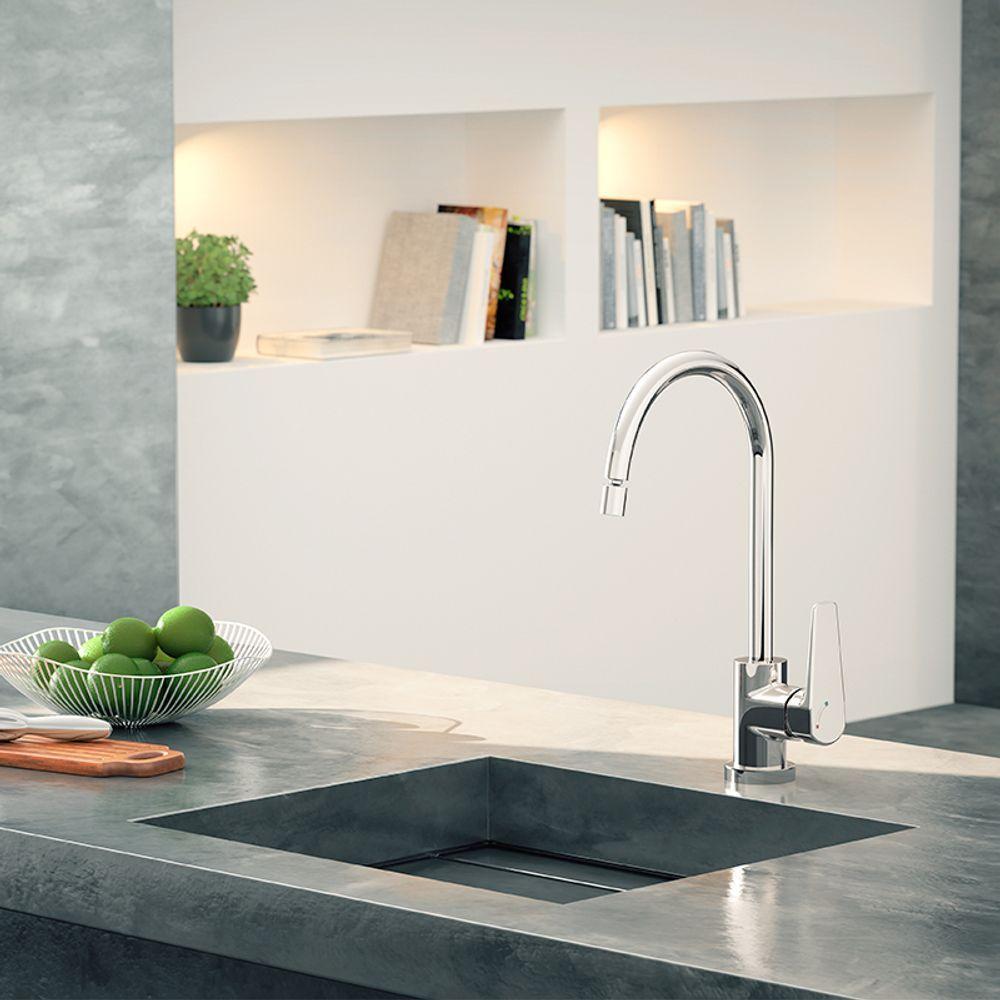 Torneira Misturador Monocomando Docol Lift 796206 De Bancada Cromada - 2