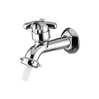 Torneira Plástica Para Tanque E Jardim Lorenzetti Brio 1130 F34 De Parede Cromada - 1