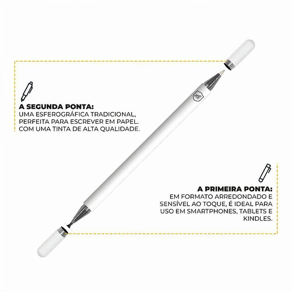 Caneta Dinamic - Touch E Esferográfica - Para Celular, Tablet, Ipad E Kindle - 3 Unidades - Gshield - 7