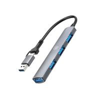 Adaptador Hub Usb-c / Usb-a 4 Em 1 - Gshield - 1