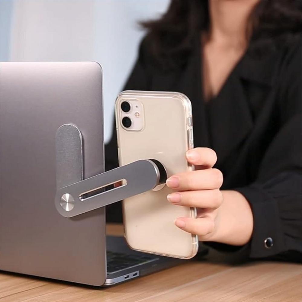 Suporte Para Notebook Com Grip Magnético Para Celular - Gshield - 5