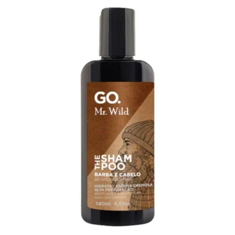 Go Man Mr Wild The Shampoo Cabelo-barba 140ml - 1
