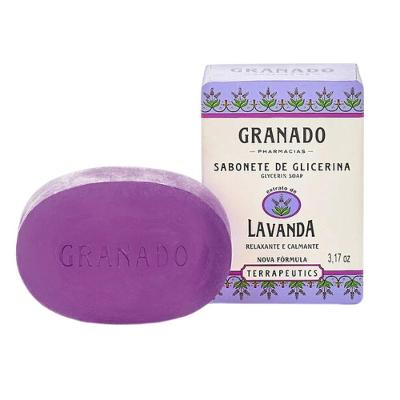 Sabonete Barra Glicerinado Granado Lavanda 90g