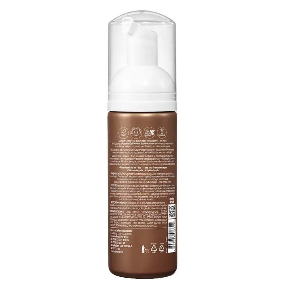 Ag Kakadu Bronzer Mousse Autobronzeador 140ml - 1