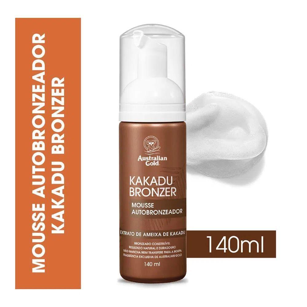 Ag Kakadu Bronzer Mousse Autobronzeador 140ml - 3