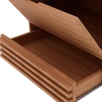 Conjunto 3 Peças Para Banheiro Bn3630x13x14 Amendoa Tecno Mobili Amendoa - 3