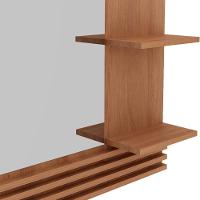 Conjunto 3 Peças Para Banheiro Bn3630x13x14 Amendoa Tecno Mobili Amendoa - 6