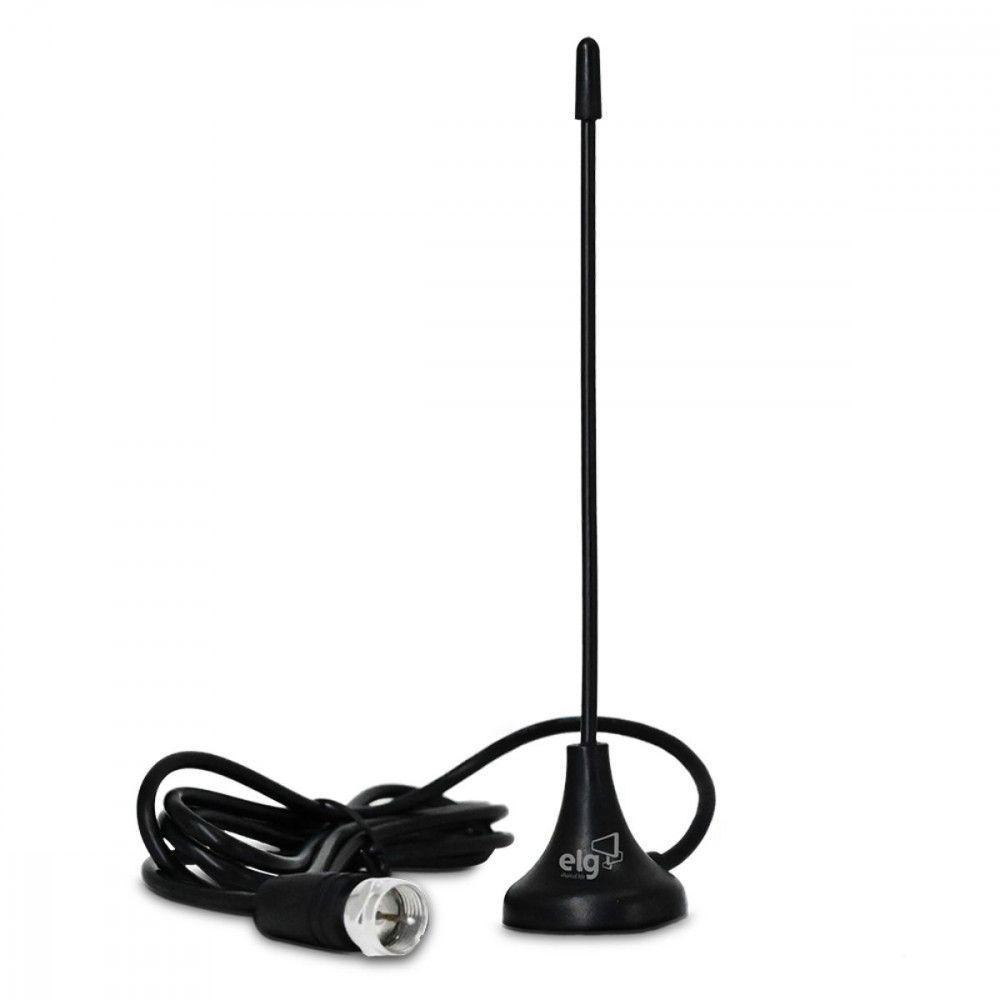 Antena Interna Elg Smart View 2,5 Metros Com Sinal Digital 4 Preto - 3