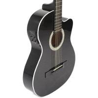 Violão Giannini Sf14 Ceq Eletroacústico Aço Preto [f002] - 2