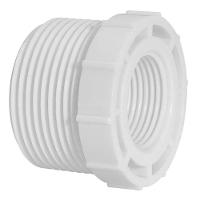 Bucha De Redução Rosqueavel Branca Amanco Kit 05 Und Tamanho 11-2"x1-2" - 1