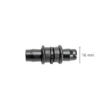 Uniao Emenda Para Mangueira Preta 16mm Anel Liso Gotejo Irrigação Rsb Kit 50 Unid - 2