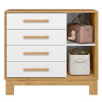 Conjunto Quarto Infantil Posadas Freijó Branco Acetinado - 3