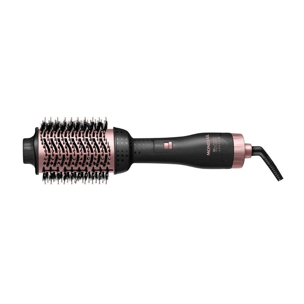 Escova Secadora Mondial Es-14 Bivolt Preto-rose - 1