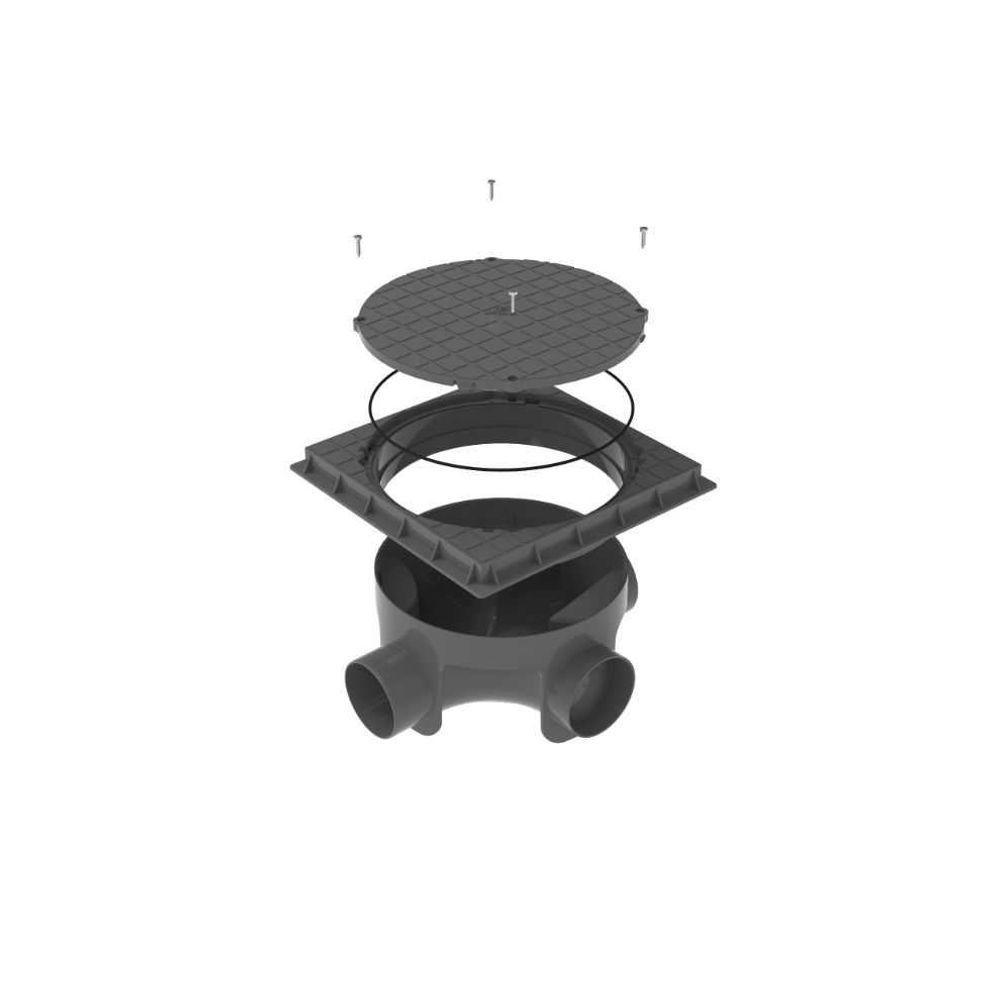 Caixa Inspecao E Passagem Esgoto 10 X 20 X 30cm - Krona - 1