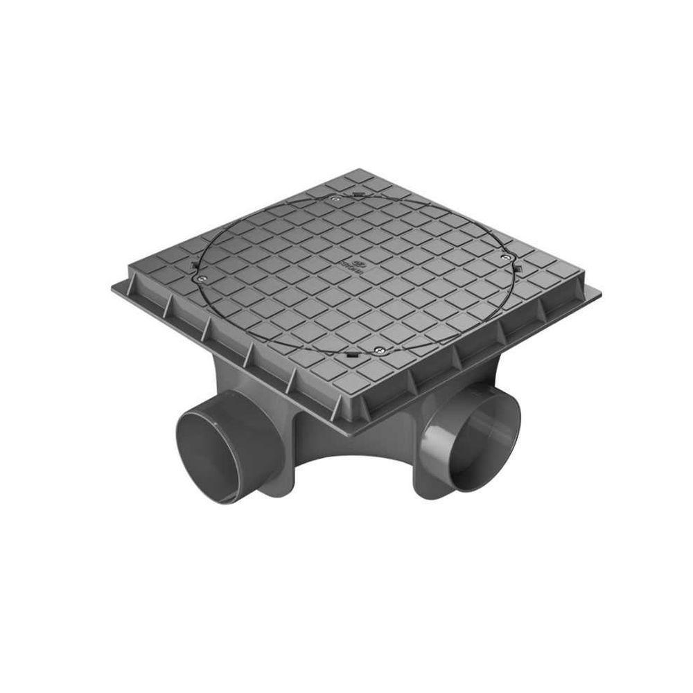 Caixa Inspecao E Passagem Esgoto 10 X 20 X 30cm - Krona - 2