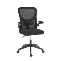 Kit 4 Cadeiras De Escritório Giratória Mônaco Com Relax E Regulagem De Altura - All Black - 8